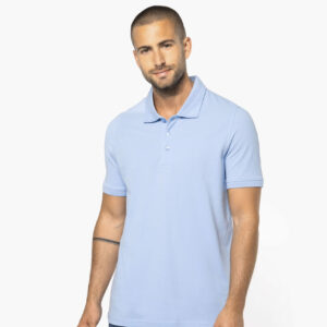 Polo piqué manches courtes homme